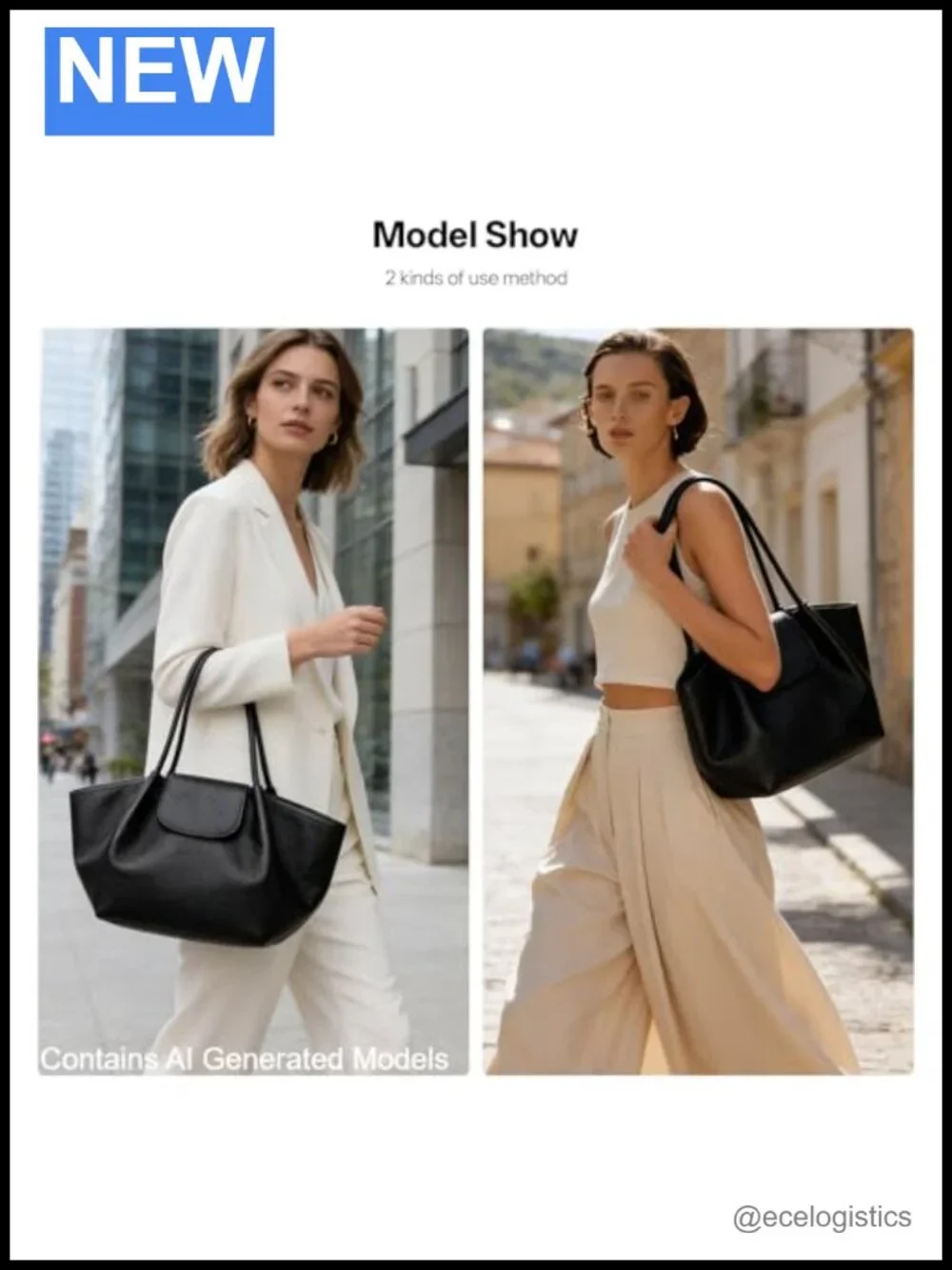 Genuine Leather Tote Bag for Women - Spacious Satchel Shoulder Handbag Work